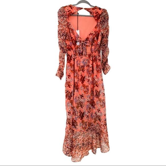 NSR EVA Floral Midi Dress - Picture 5 of 6